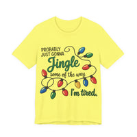 Load image into Gallery viewer, 🎄Tired Parent or Teacher Christmas Tee🎄 – Funny Holiday Shirt – Bella Canvas 3001