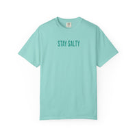Load image into Gallery viewer, Stay Salty Surf Girl T-shirt | Saltwater Heals Beach Graphic Tee