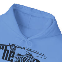 Load image into Gallery viewer, 🎣"The Rodfather" Fishing Hoodie - THE Perfect GIFT for your favorite Fishermen, Salty Cotton Designs🎣