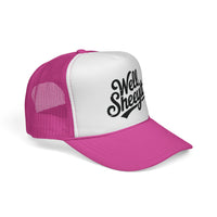 Load image into Gallery viewer, 🧢&quot;Well, Sheeyit!&quot; Funny Trucker Hat – Retro Mesh Unisex Cap 🌴
