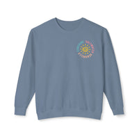 Load image into Gallery viewer, ☀️Saltwater, Seashells &amp; Sunshine Lightweight Crewneck Sweatshirt  — Comfort Colors 🐚

