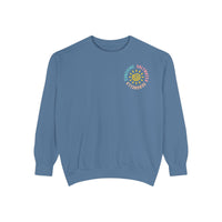 Load image into Gallery viewer, 🌴Saltwater, Seashells &amp; Sunshine — Comfort Colors Crewneck Sweatshirt by Salty Cotton Designs🌴