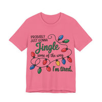 Load image into Gallery viewer, 🎄Tired Parent or Teacher Christmas Tee🎄 – Funny Holiday Shirt – Bella Canvas 3001