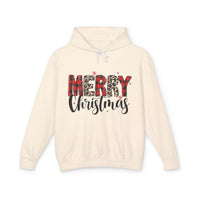Load image into Gallery viewer, Merry Christmas Hoodie – Vintage Wash Holiday Sweatshirt – Comfort Colors 1467 – Salty Cotton