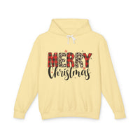 Load image into Gallery viewer, Merry Christmas Hoodie – Vintage Wash Holiday Sweatshirt – Comfort Colors 1467 – Salty Cotton