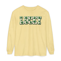 Load image into Gallery viewer, ☘️Lucky Long Sleeve Shirt – St. Patrick’s Day Vibes🌈