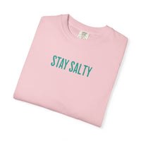 Load image into Gallery viewer, Stay Salty Surf Girl T-shirt | Saltwater Heals Beach Graphic Tee