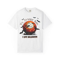 Load image into Gallery viewer, Frickin’ Bats Halloween T-Shirt – Funny Halloween Graphic Tee, Comfort Colors Unisex Shirt
