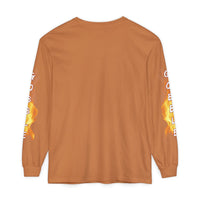 Load image into Gallery viewer, 🔥&quot;Hot Stuff Comin’ Through&quot; Turkey Shirt – Funny Thanksgiving Comfort Colors Long Sleeve | Salty Cotton Designs🔥
