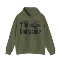 Load image into Gallery viewer, 🎣"The Rodfather" Fishing Hoodie - THE Perfect GIFT for your favorite Fishermen, Salty Cotton Designs🎣