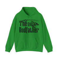 Load image into Gallery viewer, 🎣"The Rodfather" Fishing Hoodie - THE Perfect GIFT for your favorite Fishermen, Salty Cotton Designs🎣