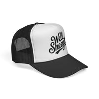 Load image into Gallery viewer, 🧢&quot;Well, Sheeyit!&quot; Funny Trucker Hat – Retro Mesh Unisex Cap 🌴
