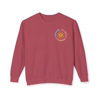 Load image into Gallery viewer, ☀️Saltwater, Seashells &amp; Sunshine Lightweight Crewneck Sweatshirt  — Comfort Colors 🐚
