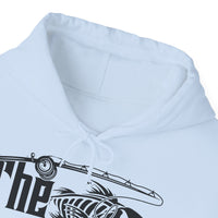 Load image into Gallery viewer, 🎣"The Rodfather" Fishing Hoodie - THE Perfect GIFT for your favorite Fishermen, Salty Cotton Designs🎣