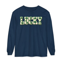 Load image into Gallery viewer, ☘️Lucky Long Sleeve Shirt – St. Patrick’s Day Vibes🌈