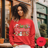 Load image into Gallery viewer, 🎄Family Christmas 2025 Unisex Long Sleeve by Comfort Colors🎄
