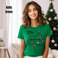 Load image into Gallery viewer, 🎄Tired Parent or Teacher Christmas Tee🎄 – Funny Holiday Shirt – Bella Canvas 3001