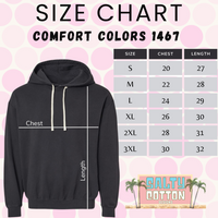 Load image into Gallery viewer, Merry Christmas Hoodie – Vintage Wash Holiday Sweatshirt – Comfort Colors 1467 – Salty Cotton
