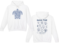 Load image into Gallery viewer, 🌊Ocean Conservation Hooded Sweatshirt by Comfort Colors 1467 Unisex | Keep Sea Plastic Free🐢 | Save the Coral 🪸 | Beach Lover Gift