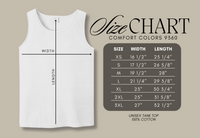 Load image into Gallery viewer, Mahjong Tank Top, Game Night Summer Tee, Floral Bird Bam Comfort Colors Outfit