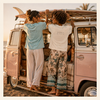 Load image into Gallery viewer, Boundless Coastal Van Tee, Marco Island Coordinates Shirt, Minimalist Surf Boxy Top