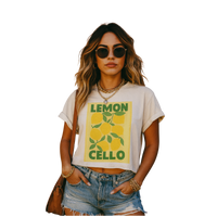 Load image into Gallery viewer, 🍋COOOOL Vintage Lemon Cello Boxy Tee, Cozy Casual Shirt, Gift for Her, Trendy Lemon Graphic Tee🍋
