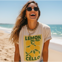 Load image into Gallery viewer, 🍋COOOOL Vintage Lemon Cello Boxy Tee, Cozy Casual Shirt, Gift for Her, Trendy Lemon Graphic Tee🍋