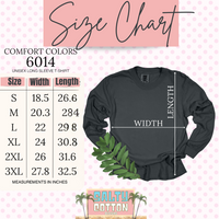 Load image into Gallery viewer, Boo Jee Leopard Ghost Comfort Colors Long Sleeve Tee for Halloween!