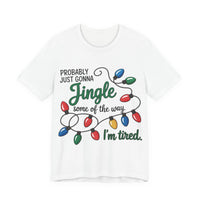 Load image into Gallery viewer, 🎄Tired Parent or Teacher Christmas Tee🎄 – Funny Holiday Shirt – Bella Canvas 3001