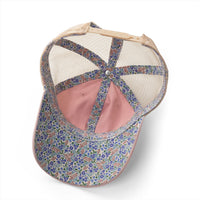 Load image into Gallery viewer, Women's Washed Mesh-Back Floral Empowerment Cap, "bloom anyway"🌺