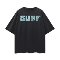 Load image into Gallery viewer, Cali Surf Oversized T-shirt, California Surf Tee, Beach Festival, Retro Coastal Graphic Tee, Vintage Washed Unisex T-Shirt, Cali Surf Top