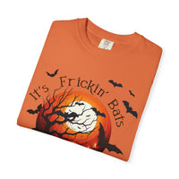 Load image into Gallery viewer, Frickin’ Bats Halloween T-Shirt – Funny Halloween Graphic Tee, Comfort Colors Unisex Shirt