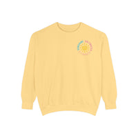 Load image into Gallery viewer, 🌴Saltwater, Seashells &amp; Sunshine — Comfort Colors Crewneck Sweatshirt by Salty Cotton Designs🌴