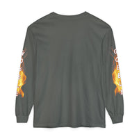 Load image into Gallery viewer, 🔥&quot;Hot Stuff Comin’ Through&quot; Turkey Shirt – Funny Thanksgiving Comfort Colors Long Sleeve | Salty Cotton Designs🔥
