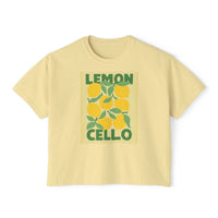 Load image into Gallery viewer, 🍋COOOOL Vintage Lemon Cello Boxy Tee, Cozy Casual Shirt, Gift for Her, Trendy Lemon Graphic Tee🍋