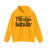 Load image into Gallery viewer, 🎣"The Rodfather" Fishing Hoodie - THE Perfect GIFT for your favorite Fishermen, Salty Cotton Designs🎣