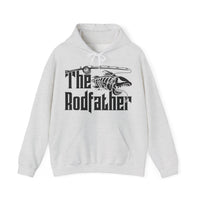 Load image into Gallery viewer, 🎣"The Rodfather" Fishing Hoodie - THE Perfect GIFT for your favorite Fishermen, Salty Cotton Designs🎣