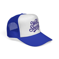 Load image into Gallery viewer, 🧢&quot;Well, Sheeyit!&quot; Funny Trucker Hat – Retro Mesh Unisex Cap 🌴
