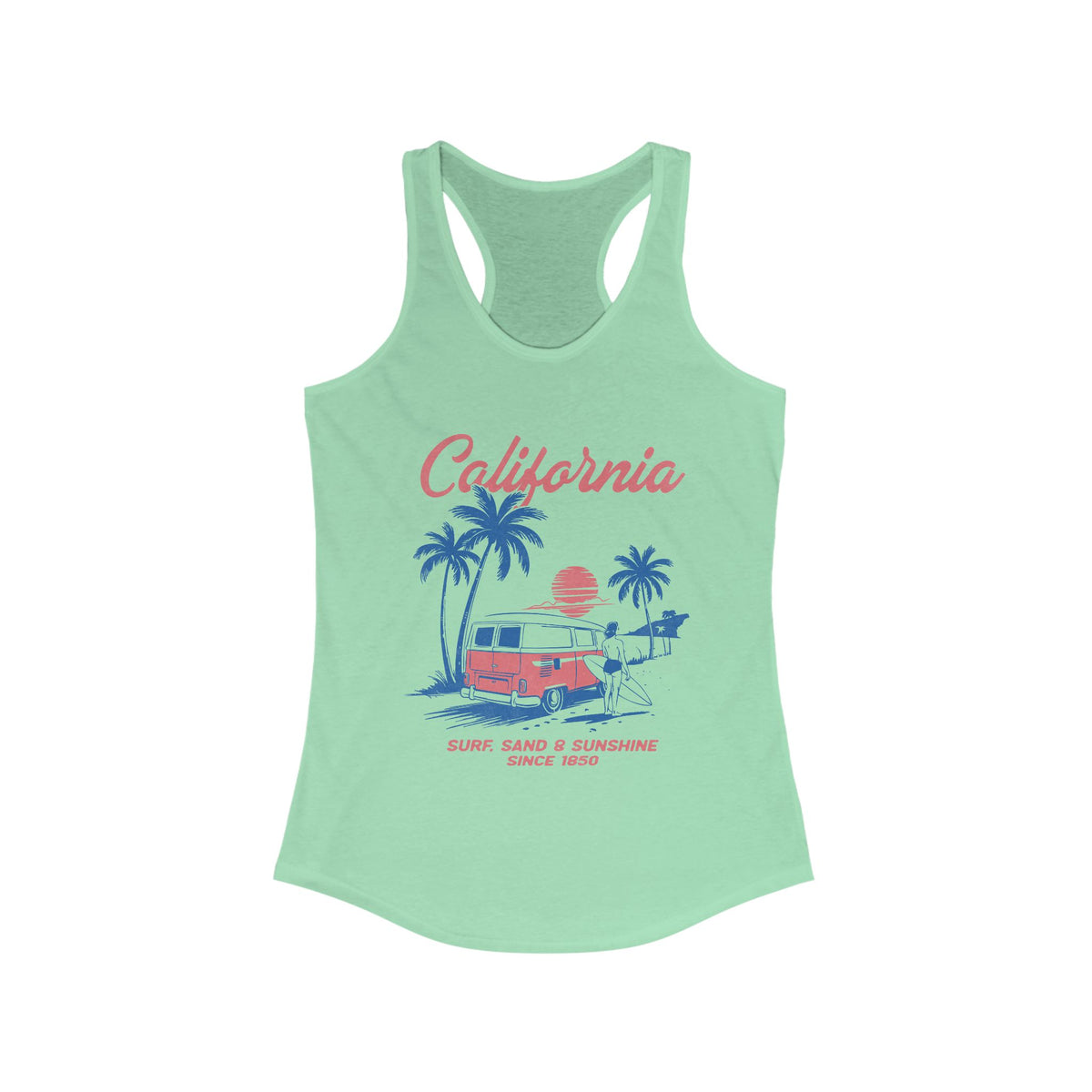 🌊California Surfer🌊~ Racerback Tank Top by Next Level!