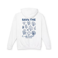 Load image into Gallery viewer, 🌊Ocean Conservation Hooded Sweatshirt by Comfort Colors 1467 Unisex | Keep Sea Plastic Free🐢 | Save the Coral 🪸 | Beach Lover Gift