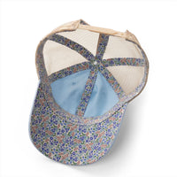 Load image into Gallery viewer, Women's Washed Mesh-Back Floral Empowerment Cap, "bloom anyway"🌺