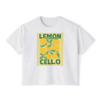 Load image into Gallery viewer, 🍋COOOOL Vintage Lemon Cello Boxy Tee, Cozy Casual Shirt, Gift for Her, Trendy Lemon Graphic Tee🍋