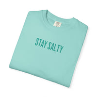 Load image into Gallery viewer, Stay Salty Surf Girl T-shirt | Saltwater Heals Beach Graphic Tee
