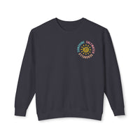 Load image into Gallery viewer, ☀️Saltwater, Seashells &amp; Sunshine Lightweight Crewneck Sweatshirt  — Comfort Colors 🐚
