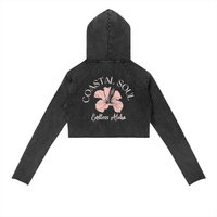 Load image into Gallery viewer, Vintage Washed Raw Edge Hoodie