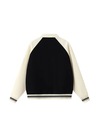 Load image into Gallery viewer, Unisex Varsity Team Jacket | Heavyweight Colorblock Raglan Jacket