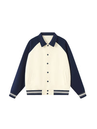 Load image into Gallery viewer, Unisex Varsity Team Jacket | Heavyweight Colorblock Raglan Jacket