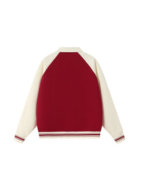 Load image into Gallery viewer, Unisex Varsity Team Jacket | Heavyweight Colorblock Raglan Jacket