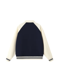 Load image into Gallery viewer, Unisex Varsity Team Jacket | Heavyweight Colorblock Raglan Jacket