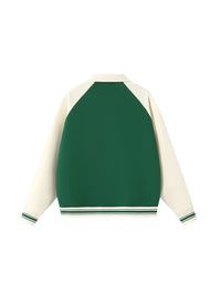 Load image into Gallery viewer, Unisex Varsity Team Jacket | Heavyweight Colorblock Raglan Jacket